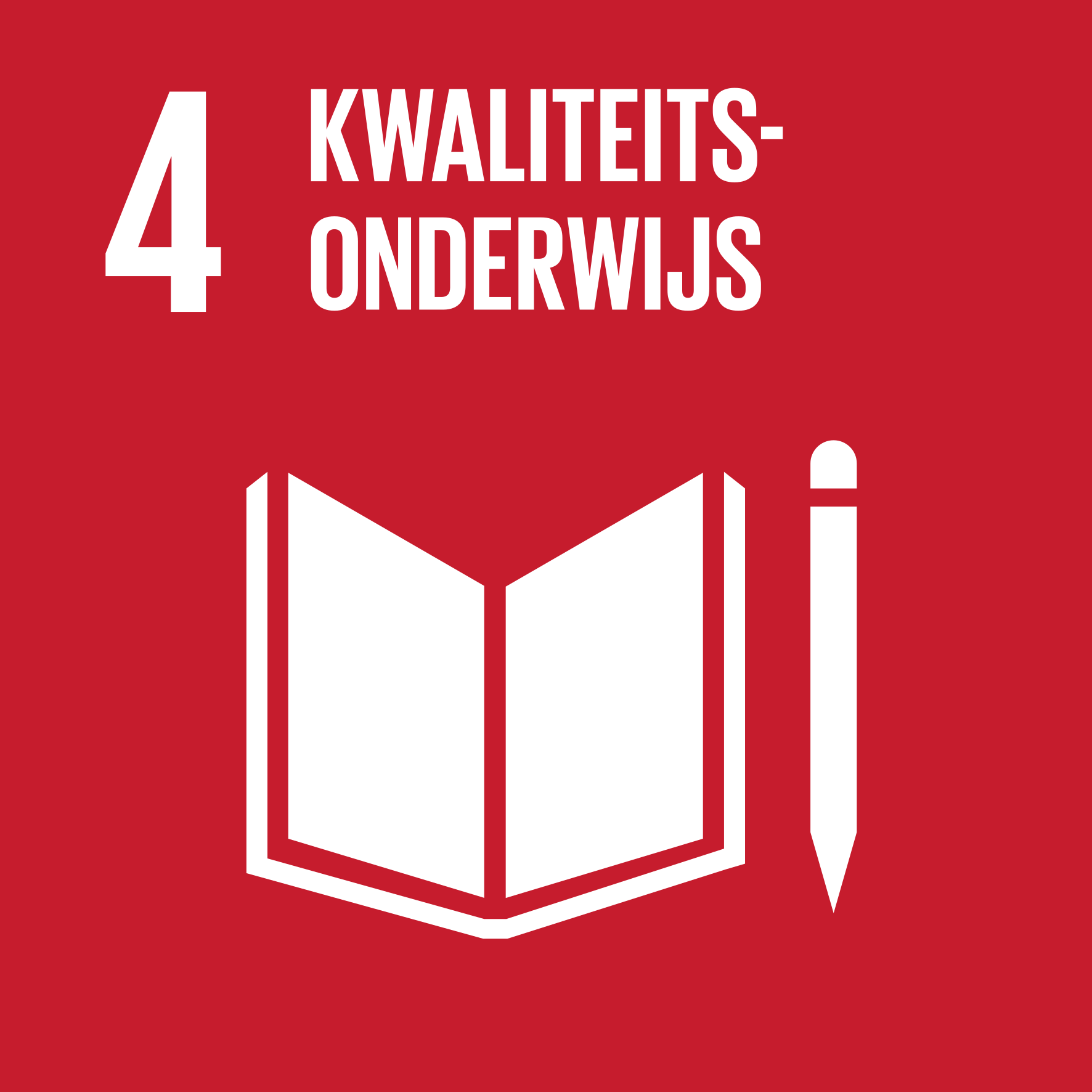 SDG 4. Kwaliteitsonderwijs