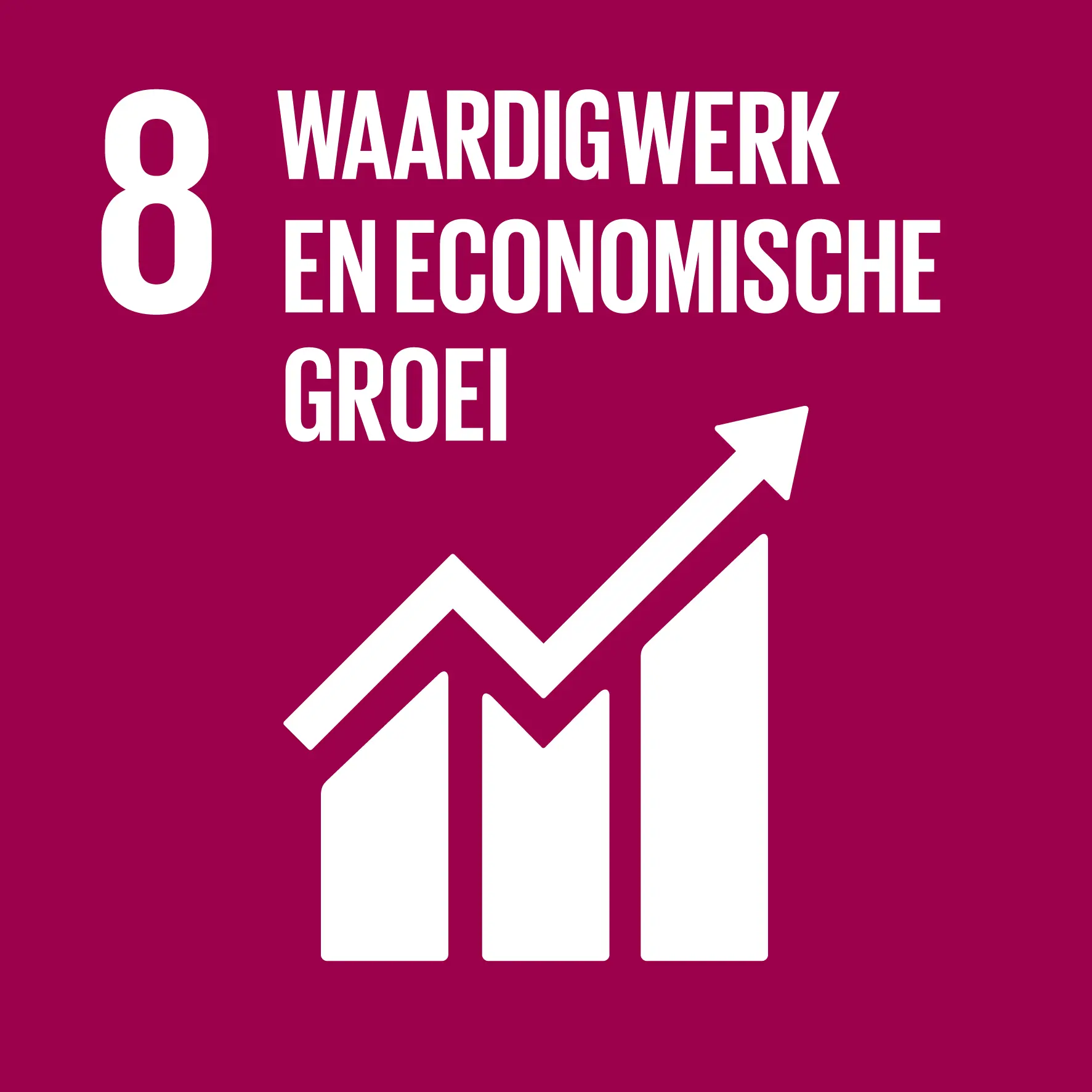 SDG 8. Waardig werk en economische groei
