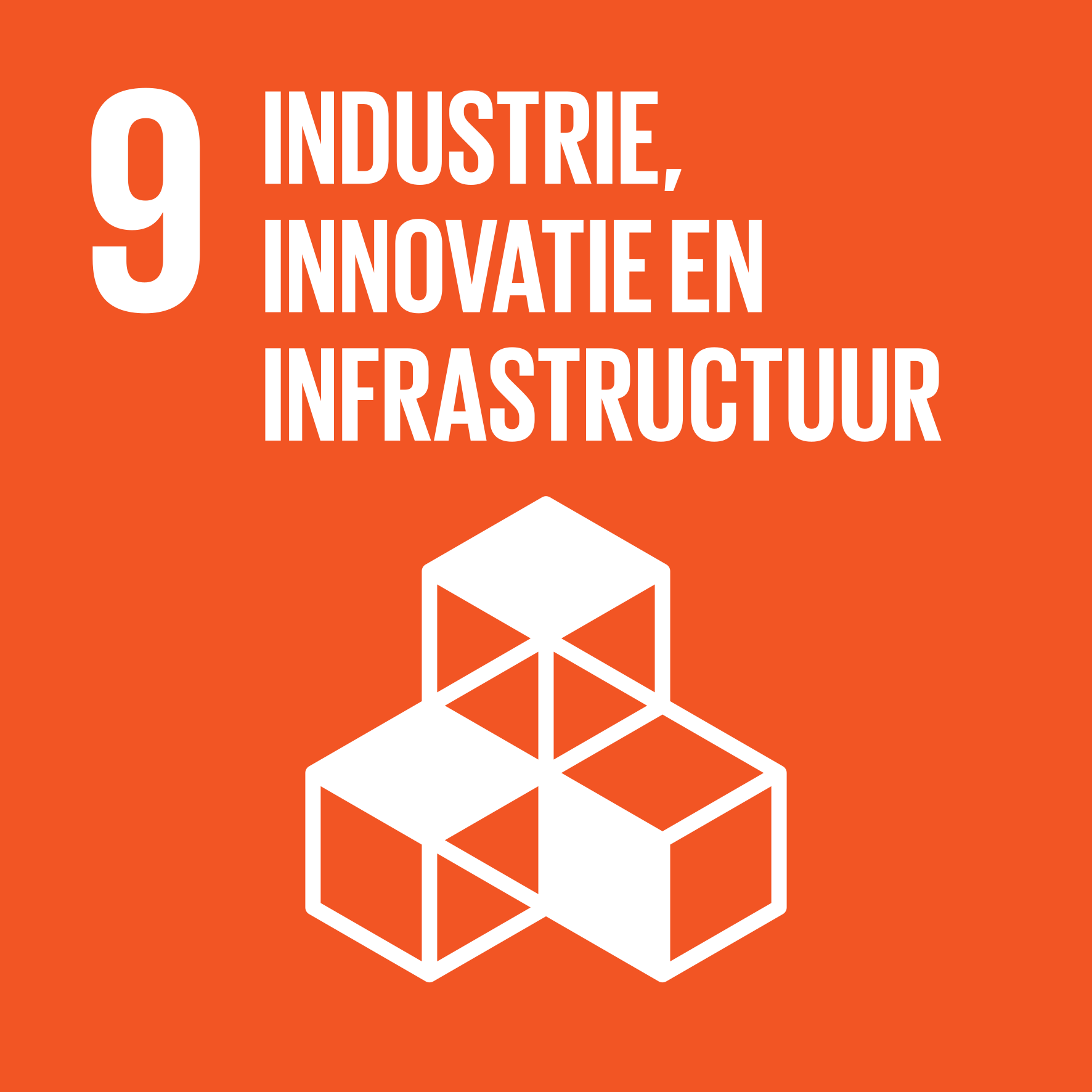 SDG 9. Industrie, innovatie en infrastructuur